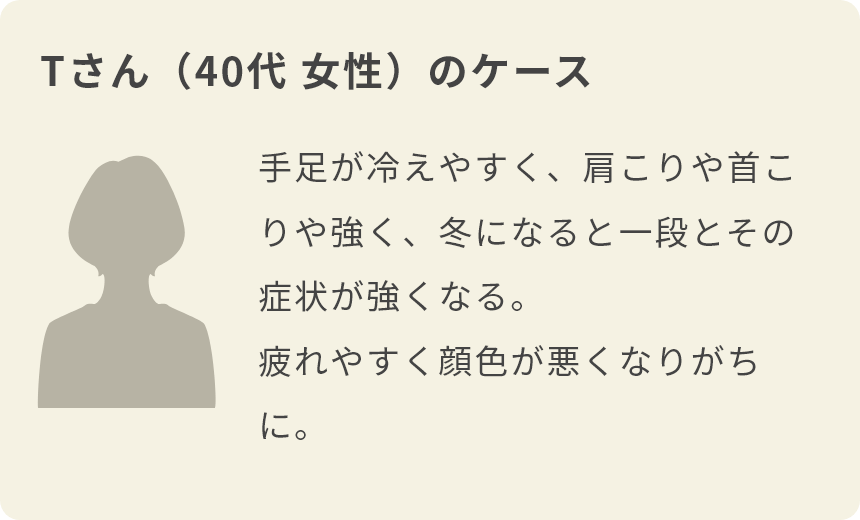 Tさん（40代 女性）のケース